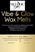 Load image into Gallery viewer, Vibe &amp; Glow Wax Melts